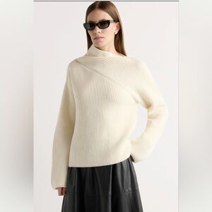 Modern Citizen Cream Turtleneck Sweater